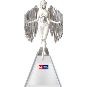 New York Digital Awards 2025 Winner Silver Statuette